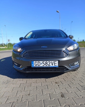 Ford Focus cena 34000 przebieg: 213500, rok produkcji 2016 z Gdańsk małe 301